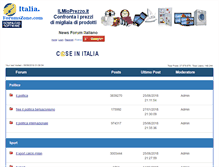 Tablet Screenshot of italia.forumszone.com